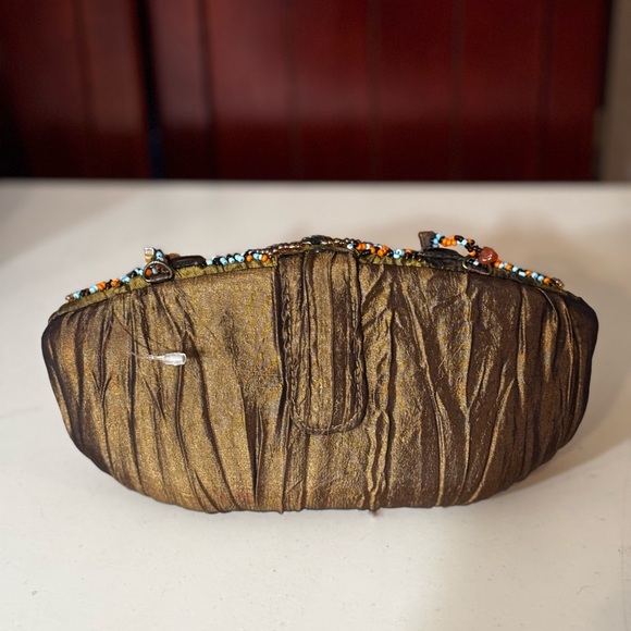 RARE, VINTAGE, NEW Mary Frances “Ember Oracle” Beaded Handbag - Picture 3 of 15